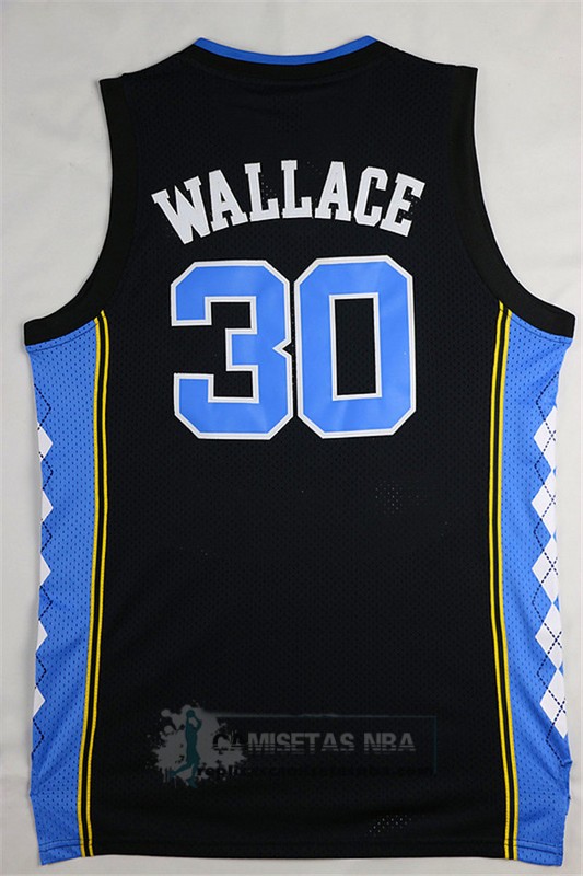 Camiseta NCAA Universidad de Carolina del Norte Wallace Negro
